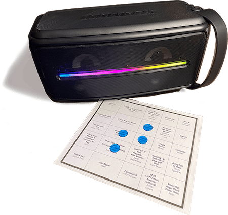 Musingo musikbanko – højtaler og bankoplade